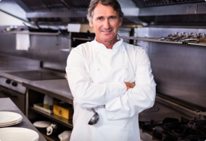 white chef coat rentals- Mickeys linen white restaurant coat rentals - Mickey's Linen