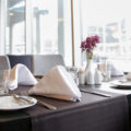 restaurant table linens