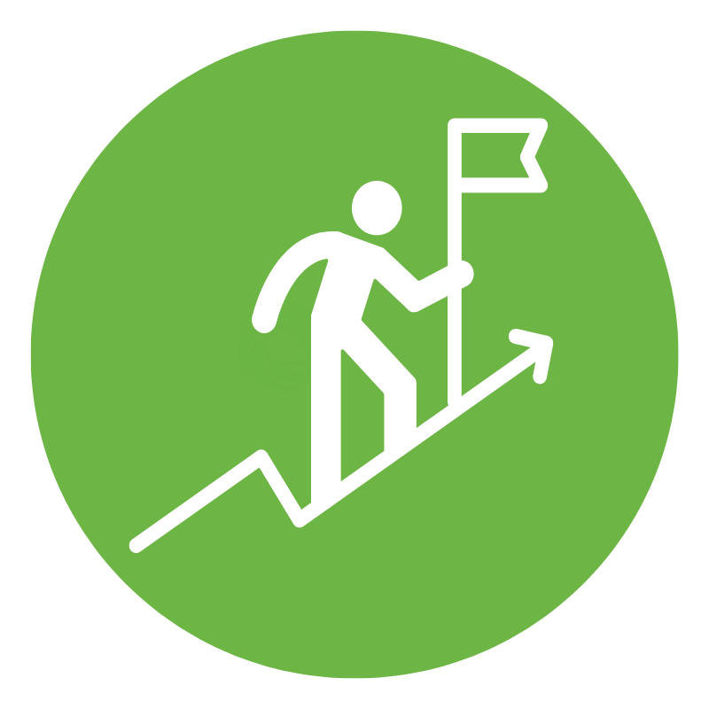 Continuously Reach for Higher Standards Icon Continuously-Reach-for-Higher-Standards-Icon