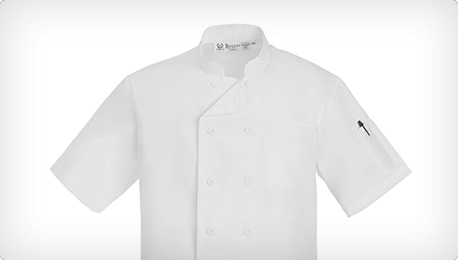 short sleeve chef coat
