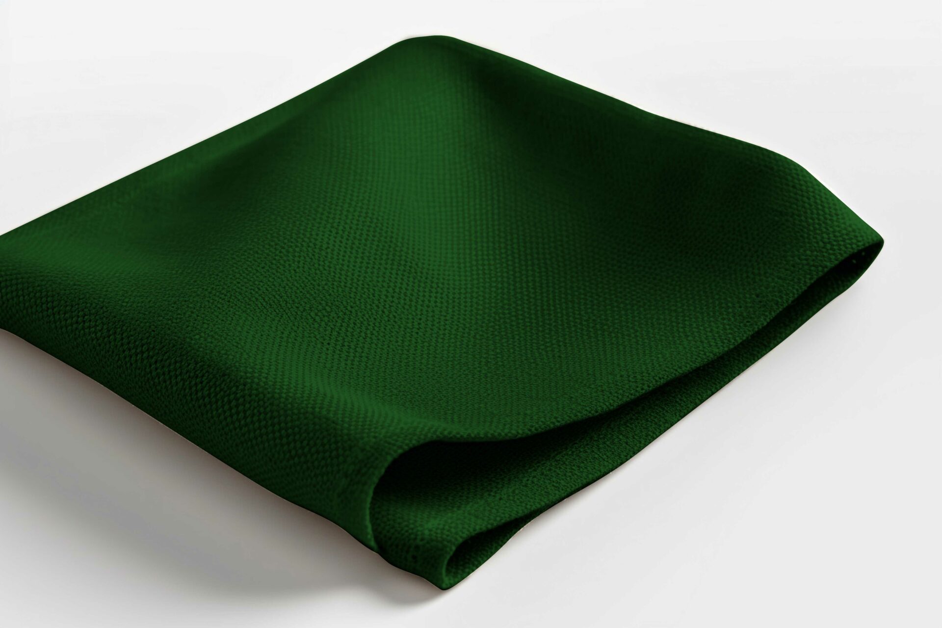 forest green napkin
