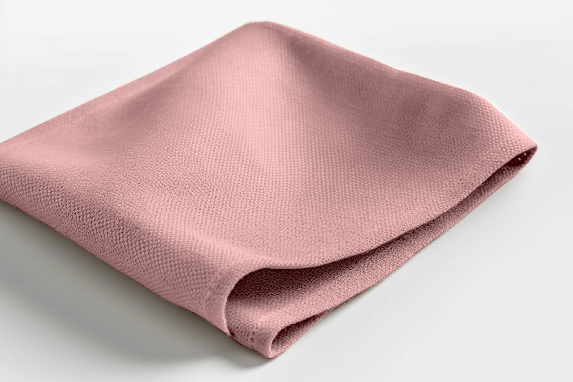 peach napkin